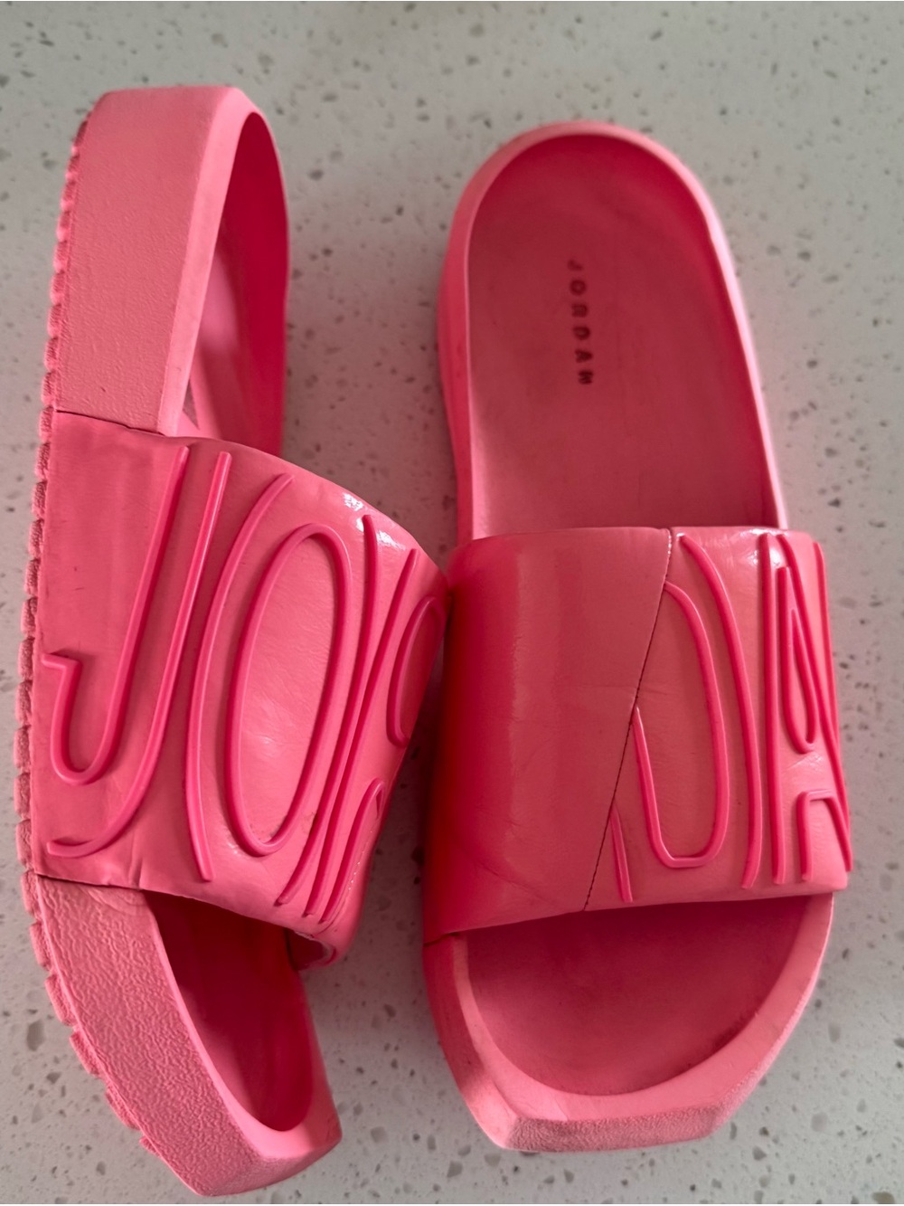 Nike Jordan Nola Slide Womens Size 8 Pink Beach Walking Sandals Shoes Summer